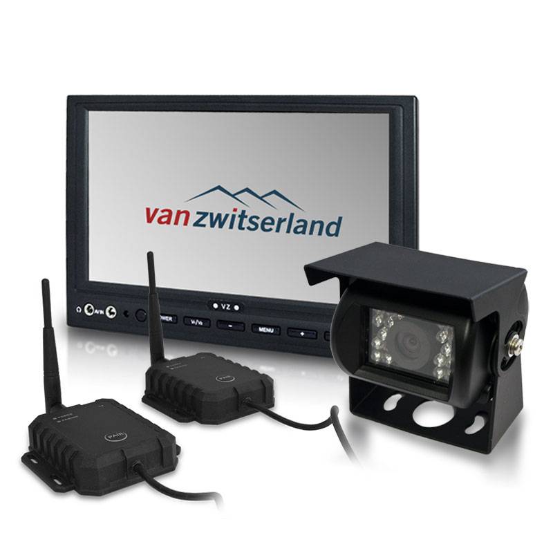 tolerantie vee voorstel VZ-107 Draadloze achteruitrijcamera set - Van Zwitserland BV